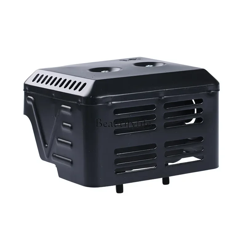 

Gasoline engine power silencer 173F 188F GX160 240 390 exhaust pipeQ