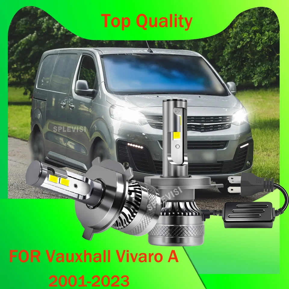 

Drive Confidently with H4 9003 high-low beam headlights Waterproof For Vauxhall Vivaro A 2001 2002 2003 2004 2005 2006 2007-2023