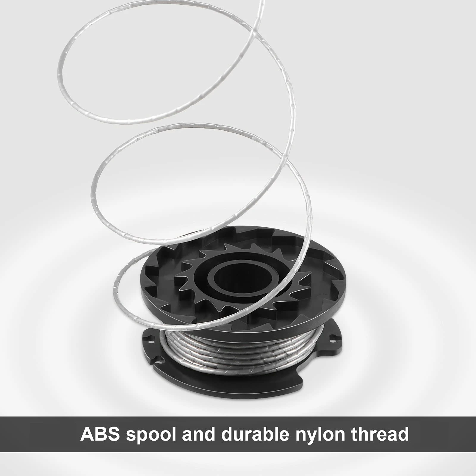 Quality F016800385 Replacement Auto Feed Spool Line String Trimmer Lawn Mower Thread Spool for Bosch EasyGrassCut(10Spool+2Cap)