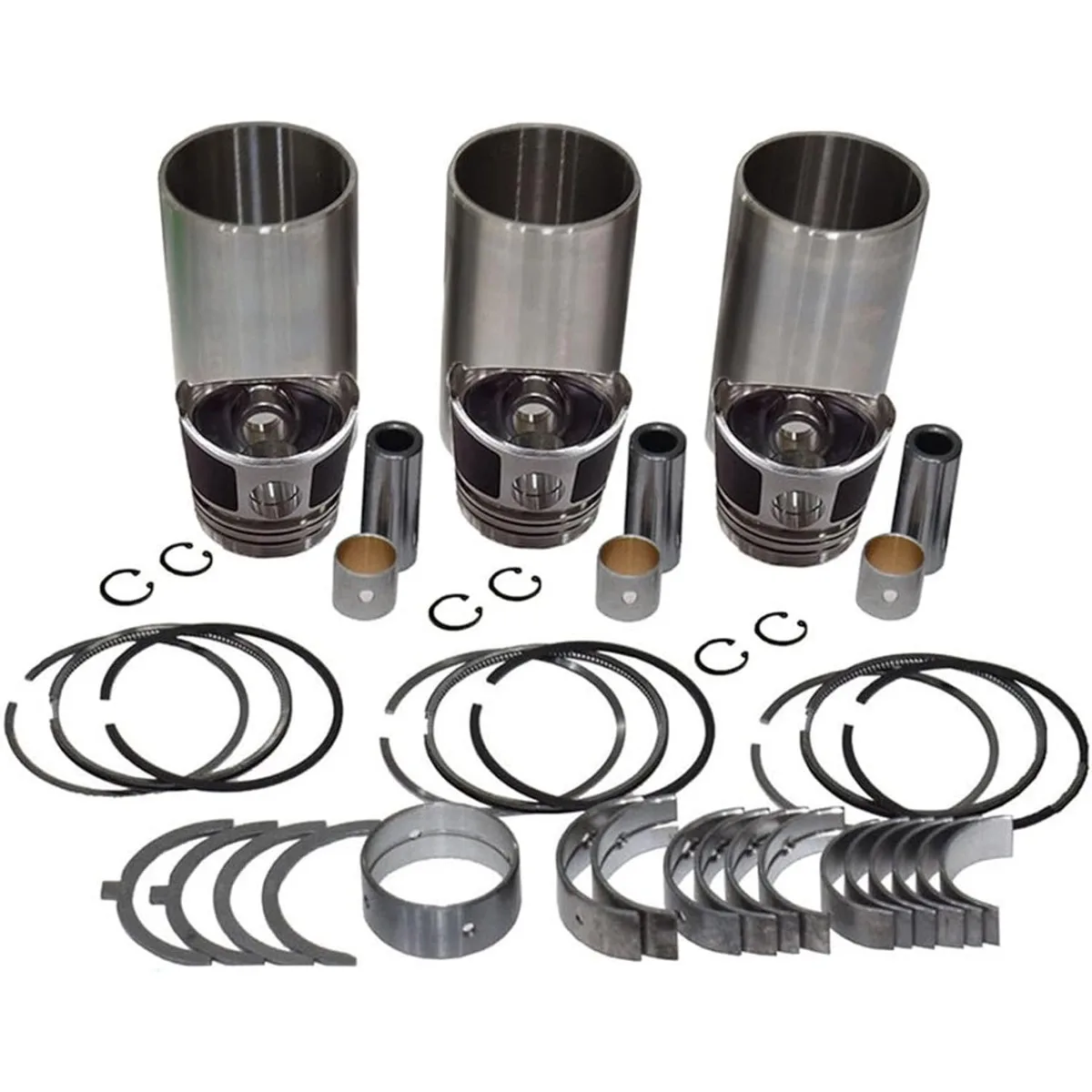 

D850 Overhaul Rebuild Kit NO Gasket Valves For Kubota Engine B1550HST B6200D B6200E Tractor KH35 Mini Excavator