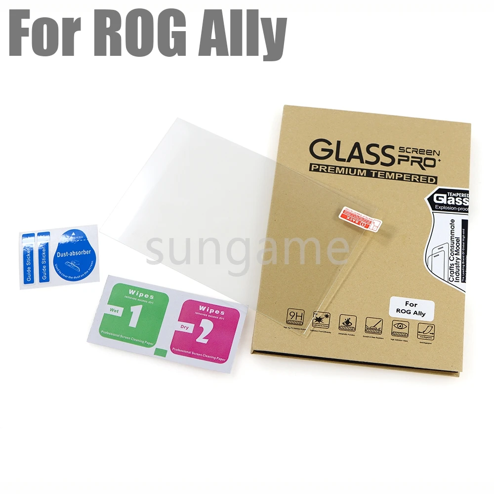 

1set Protective Tempered Glass for Asus ROG Ally Anti-scratch Screen Protective Film Accessories