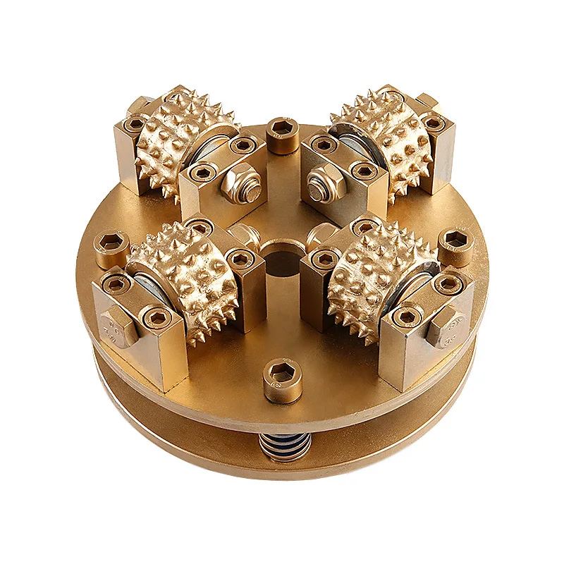 Stone plate processing litchi surface alloy roller grinding machine hand-held grinding machine chiseling wheel 8 inch 200mm tool