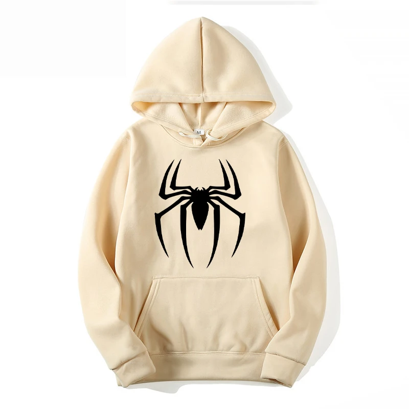 2023 Autumn/winter men\'s new spider sports printed hoodie pullover hoodie men\'s casual designer sports casual pullover