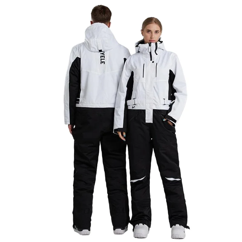 Original One-piece Ski Suit, Single and Double Board, New Trendy Pants Suit, Waterproof Clothing Set
