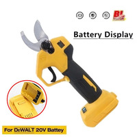 Fit for Dewalt 20V 18V Battery Electric Scissor Cordless Pruner Shears Branches Cutter Pruning Garden Power Tools