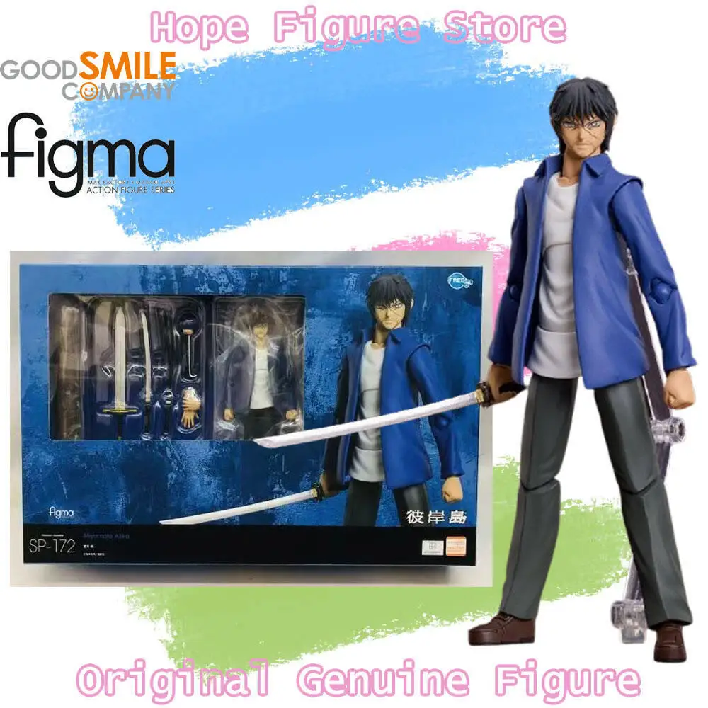 

В наличии: Оригинальная фигурка Good Smile Figma Хиганджима X Миямото Акира, аниме-модель, игрушка