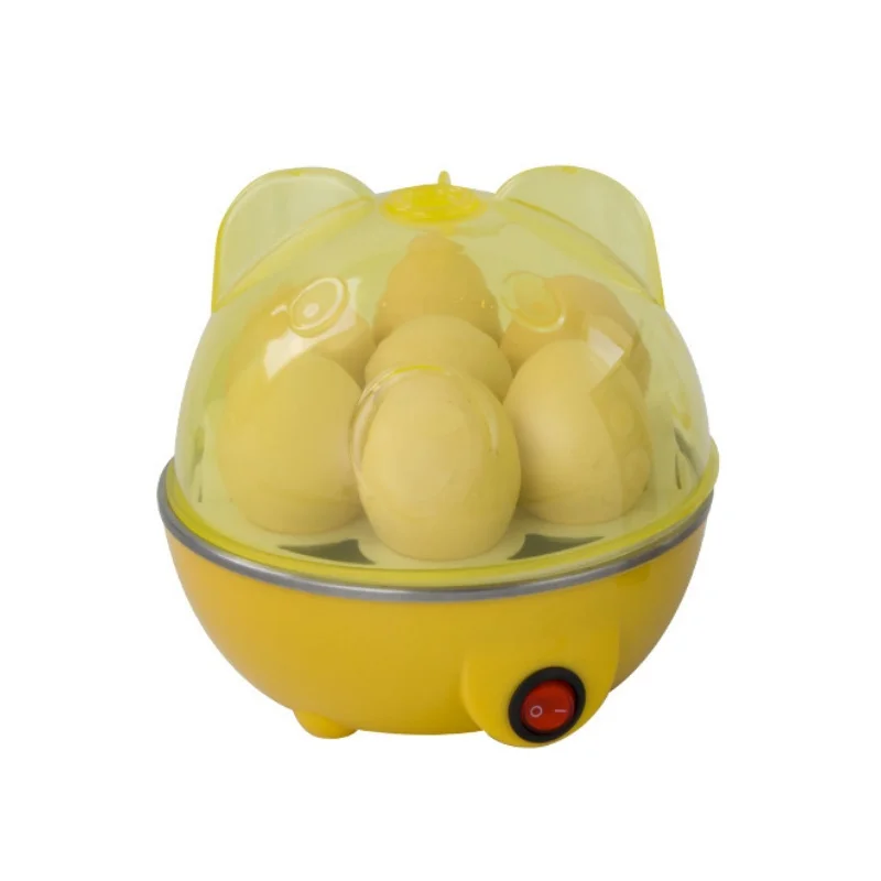 Hervidor de huevos eléctrico multifuncional, vaporizador, capacidad para 7 huevos, máquina de desayuno con función de apagado automático