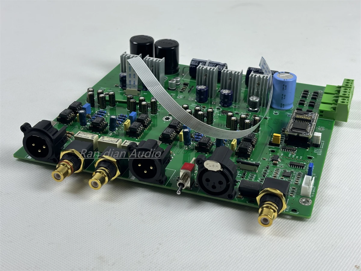 Dekoder DAC Seimbang PCM1702*4 Kelas Atas Bluetooth, USB, Koaksial, AES + CS8422 + SM5847 + SM5842APT + DF1706 + DF1704 + NOS