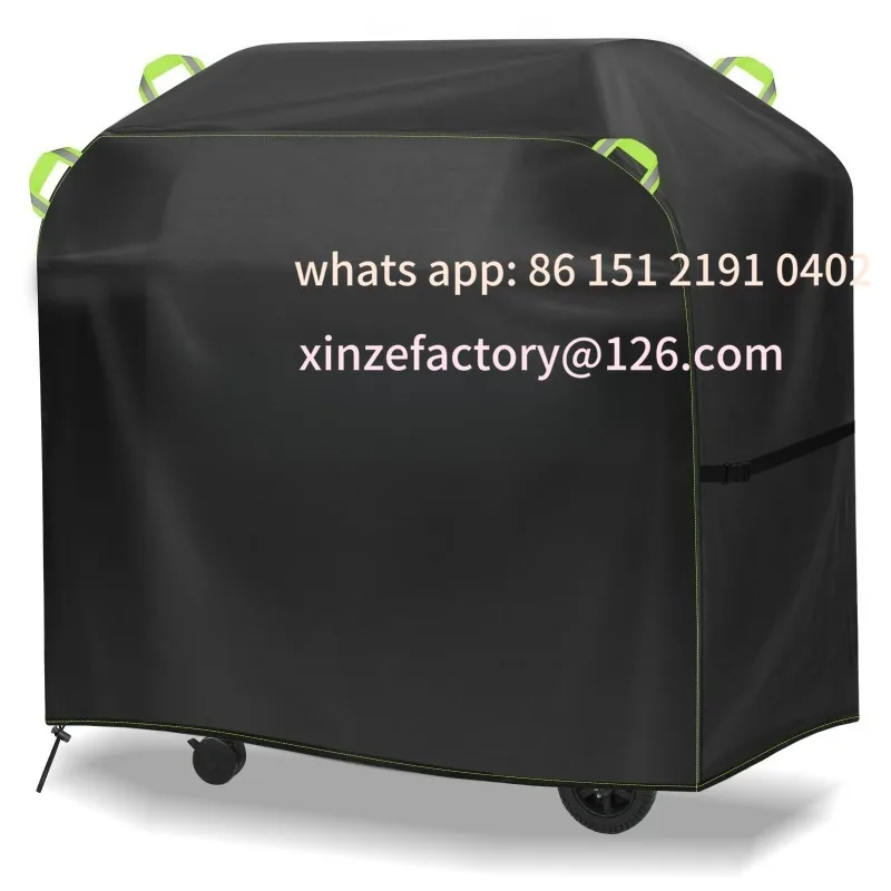 

Customizable BBQ Cover, Waterproof Oxford Fabric with Reflective Strips, Anti-UV, Windproof & Rip-Proof