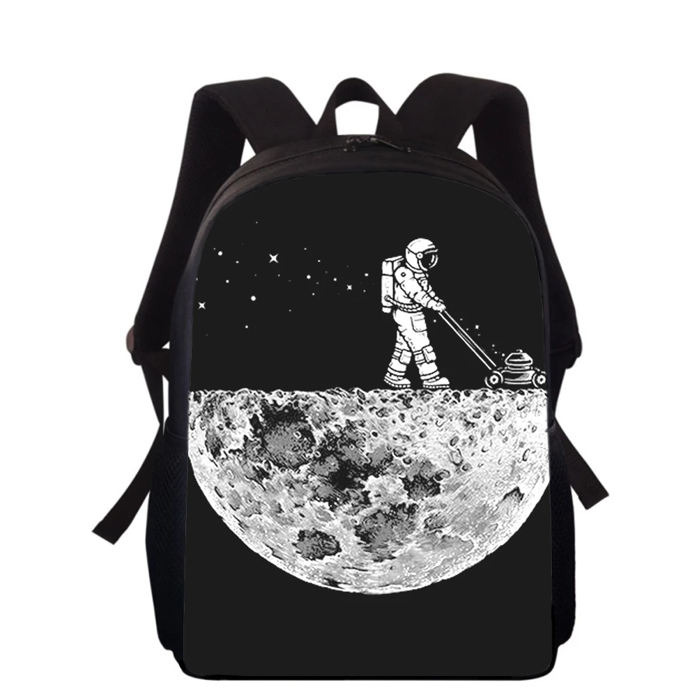 

Creativity Space astronaut universe 15” 3D Kids Backpack Primary School Bags for Boys Girls Back Pack Students School Book Bags