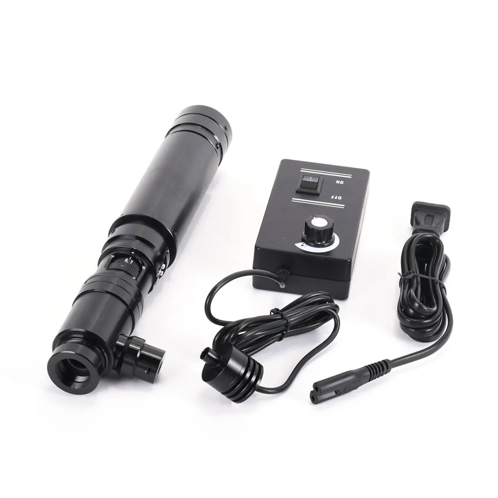 Autofocus Zoom Electronic Microscope Industrial Ca mera Coaxial Lens High Magnification Coaxial Light