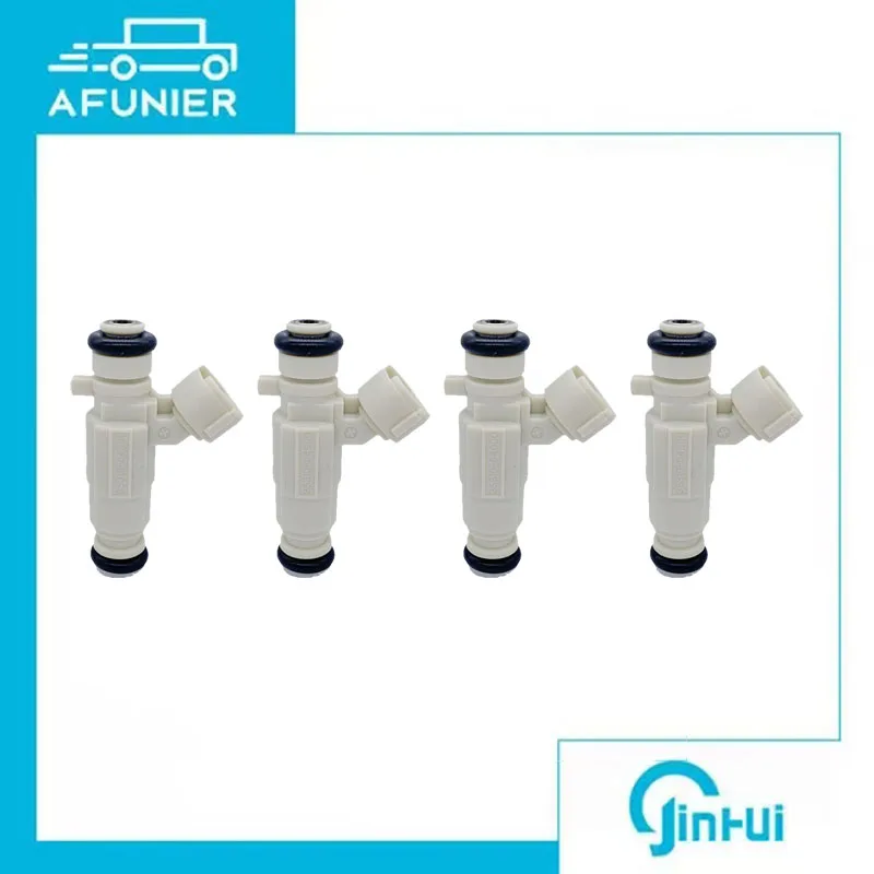 4Pcs Fuel Injector Nozzle For Hyundai i10 2016 Kia Picanto Mk2 1.0L 05-09 OE No.:35310-04000,3531004000