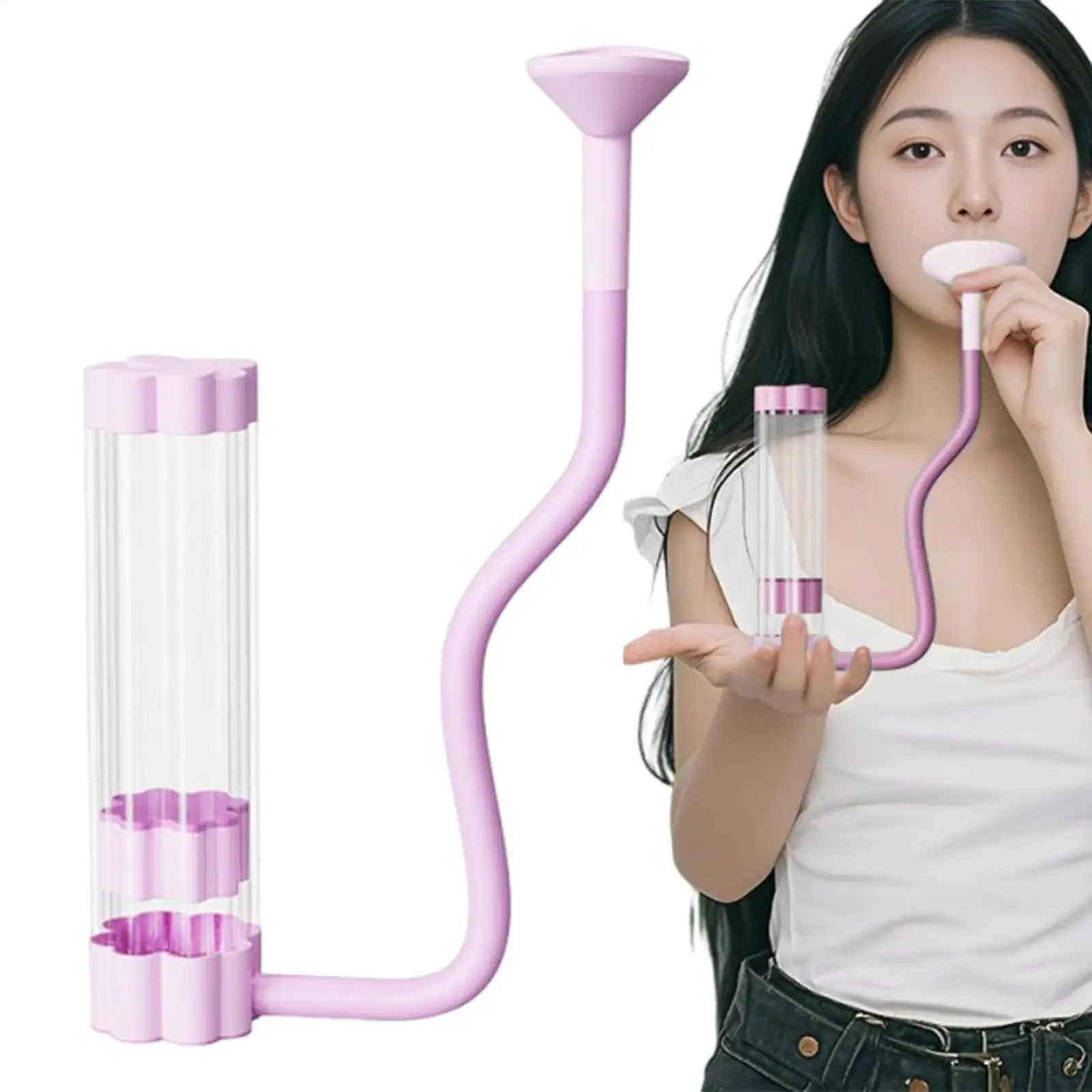 

Lung Trainer Lung Enhancement Trainer Compact Workout Device Portable Muscle Equipment For Women Athlete Adult Home Gym Travel