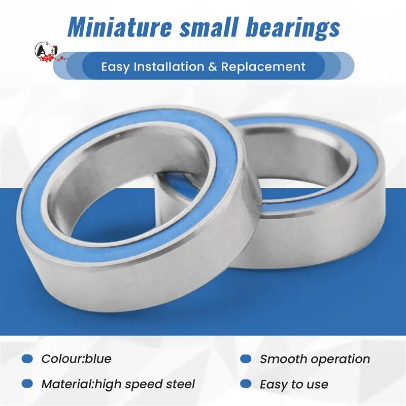 A10E-20PCS 6700-2RS High Quality 6700 2RS 10X15x4mm Miniature Seal Deep Groove Ball Bearing