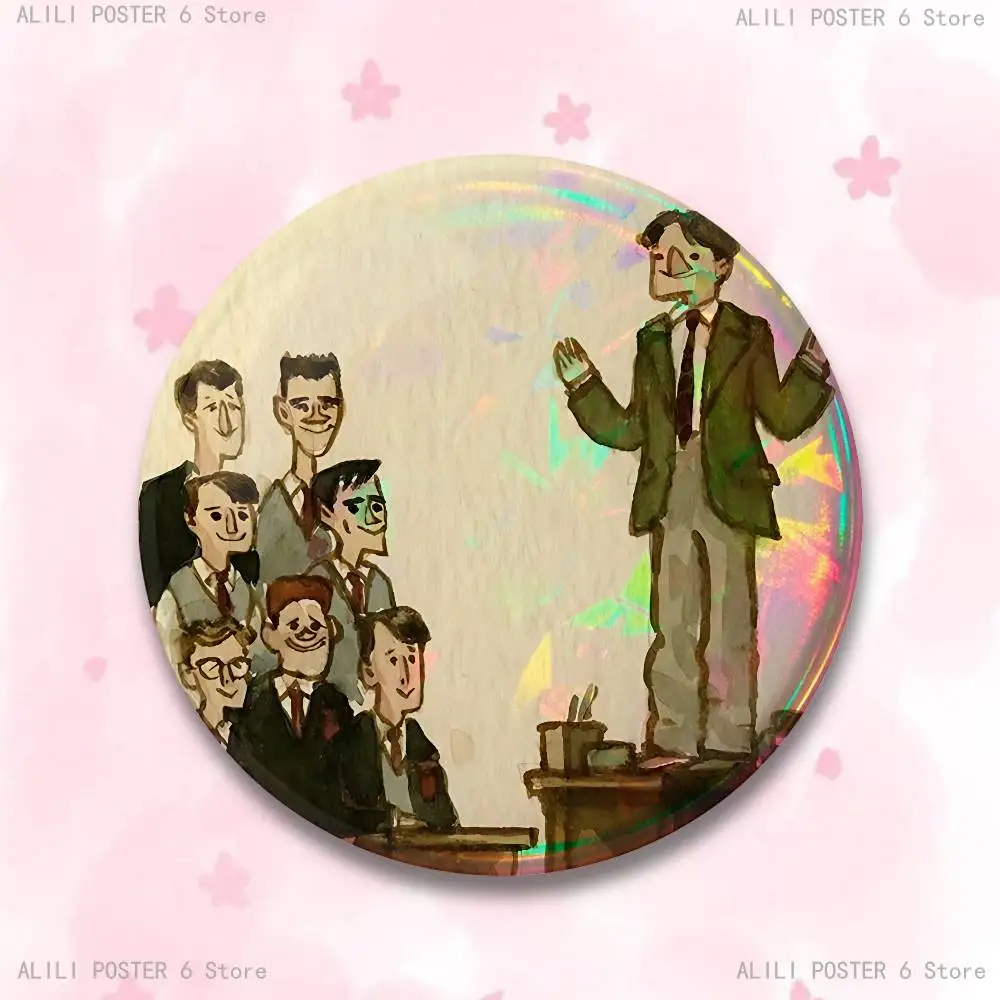 D-Dead P-Poets S-Society 32mm 58mm 75mm 44mm 25mm Anime Badges Brooches DIY Pins Decorations Birthday Gifts - view 4