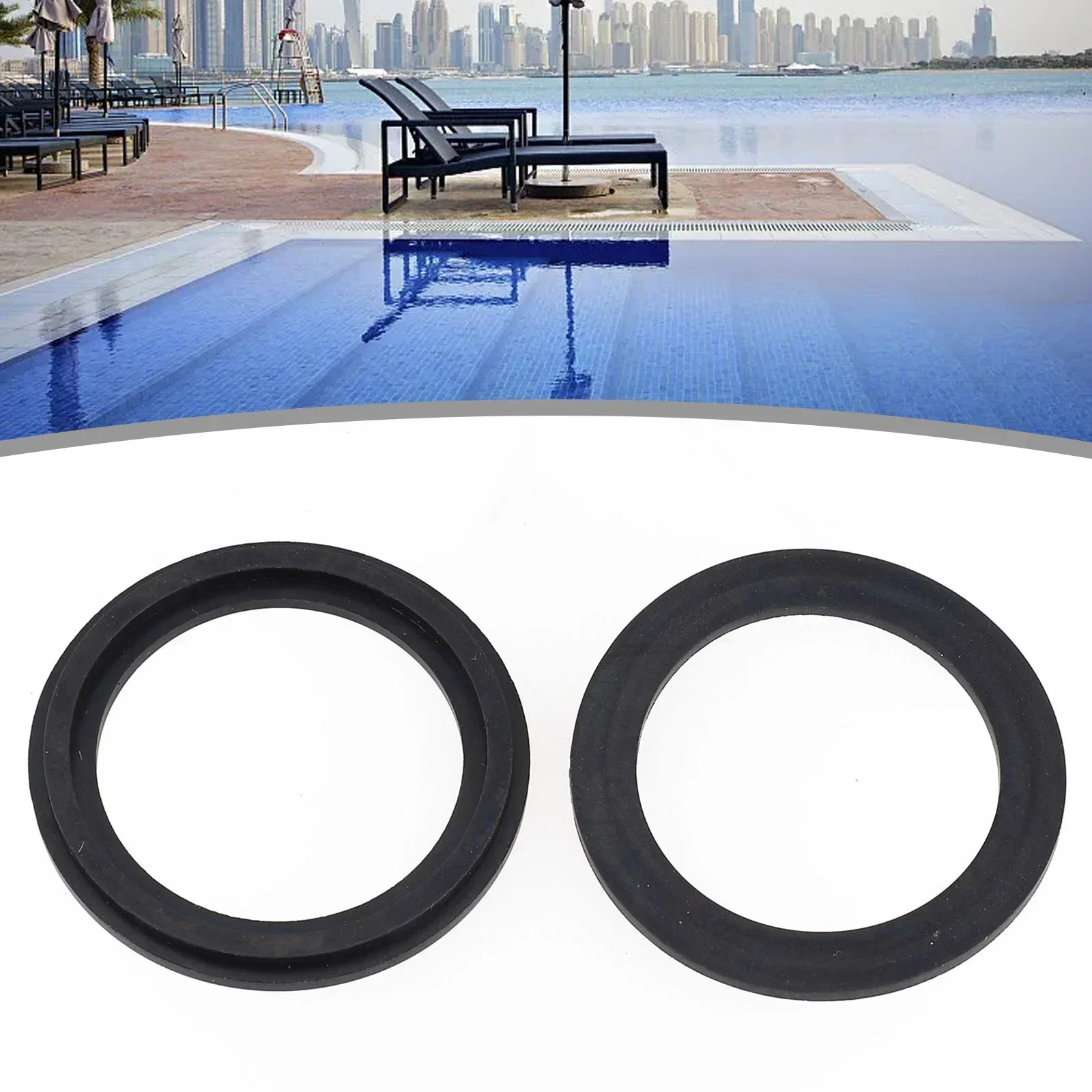 Swimming Pool Accessories Rubber Washer Gasket Pool Equipment Parts Replacement Seal Part For Swimming Pool Step