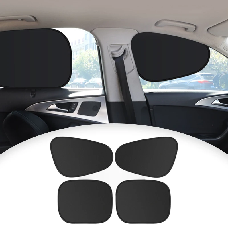 1 set Car Side Window Sunshade For Front Rear Seats Side Window Curtain Baby Sleep Rest Sun UV Protector Foldable Sunshade Cover