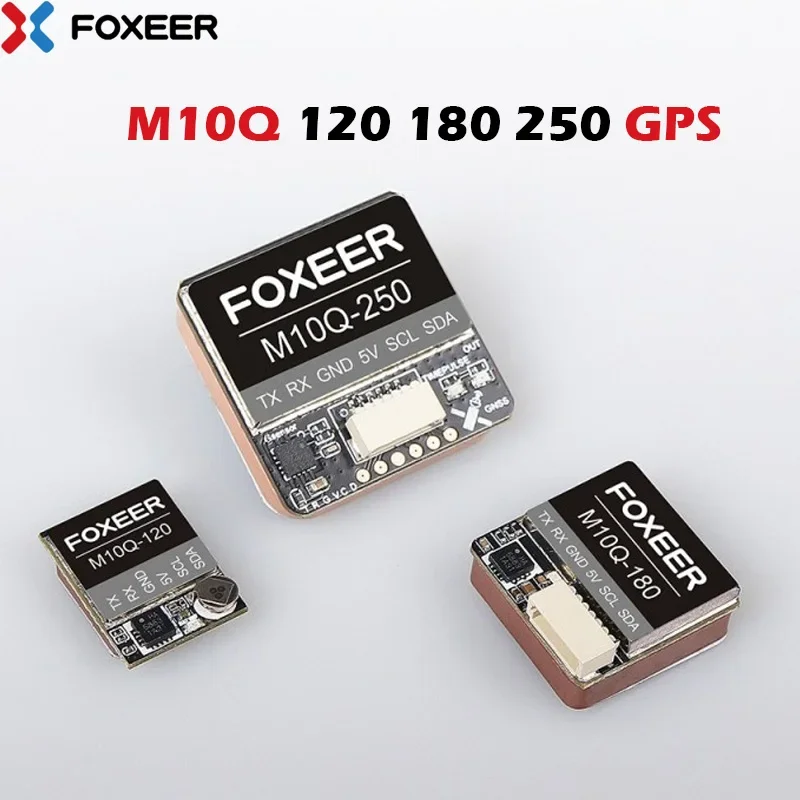 Foxeer M10Q-180 M10Q-250 M10 Dual Protocol GPS Module Built-in QMC5883 Compass Ceramic Antenna For RC Airplane FPV Long RaUniFly