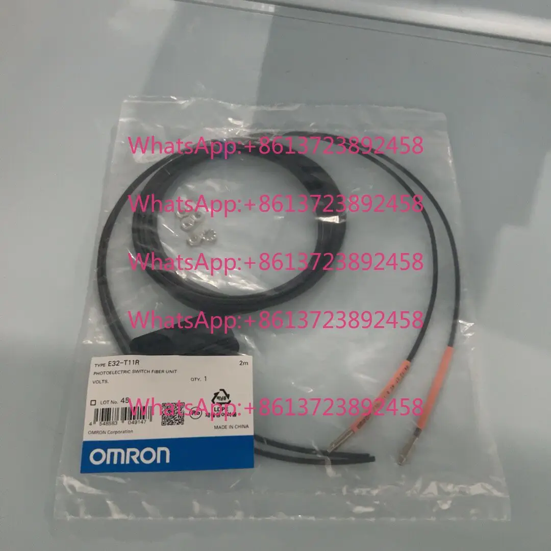 Omron E32-T11R fiber optic sensor, brand new original and genuine