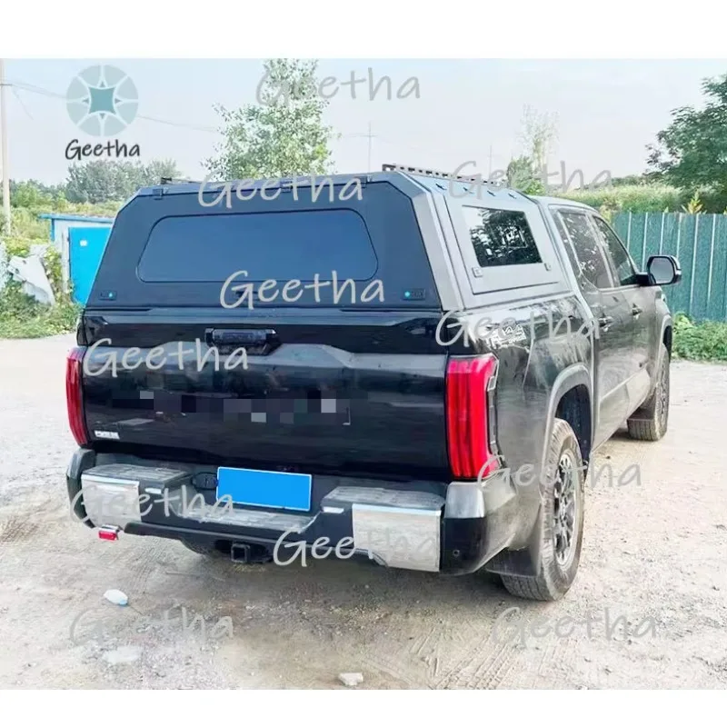 

Waterproof Canopy Camper Hardtop Topper Camper Truck Canopy 4X4 Pickup Truck Aluminum Black Canopy for Toyota Tundra