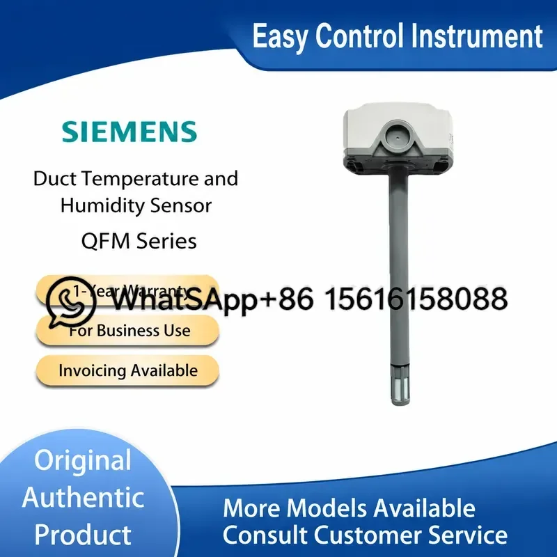 QFM2160 QFM2171 QFM3160 QFM3171 QFM9160 QFM1660 Air Duct Temperature Humidity Sensor HVAC Transmitter for Building Automation