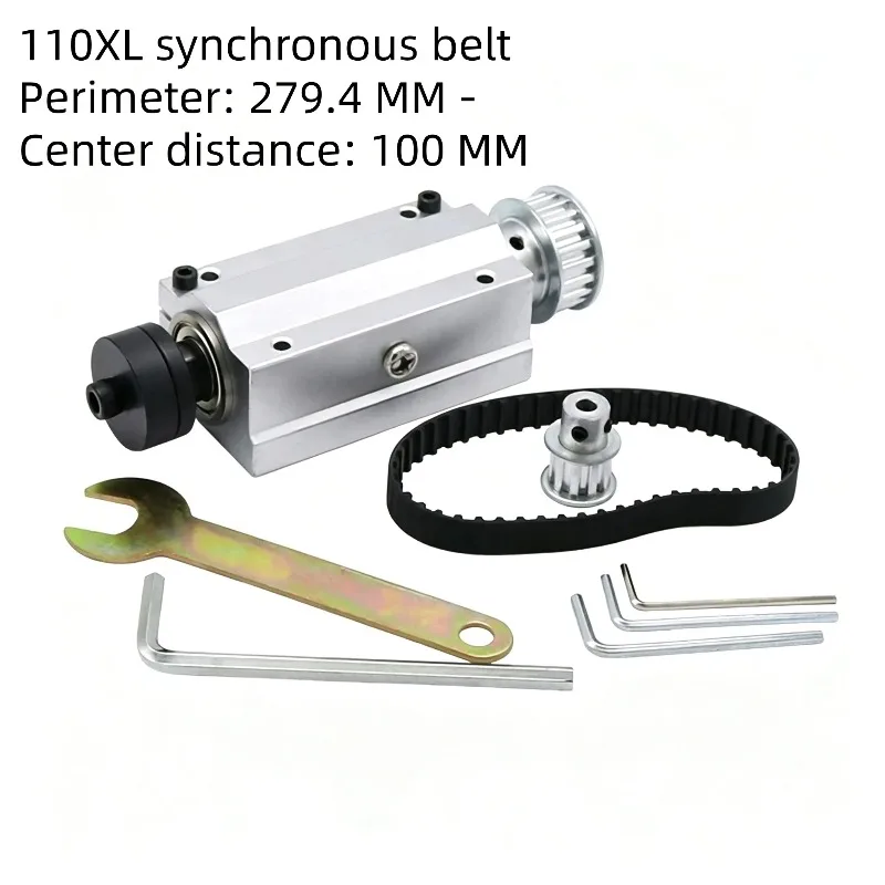 Mini Table Saw, Non-Powered Spindle Assembly, High-Precision DIY Woodworking Bearing Housing Cutter, Small Household Sander