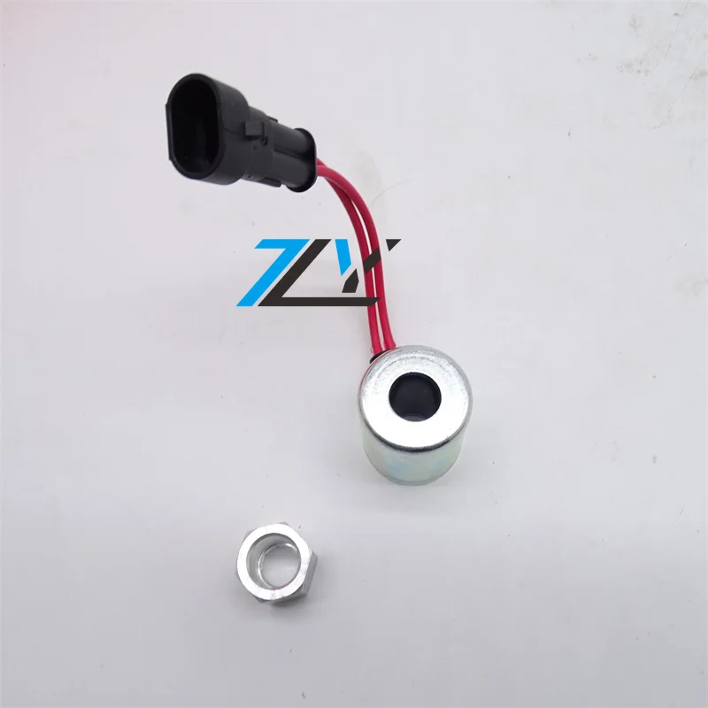 6717708 12V Hydraulic Proportional Valve Coil suitable for T110 T140 T180 T190 T200 T250 T300 loaders