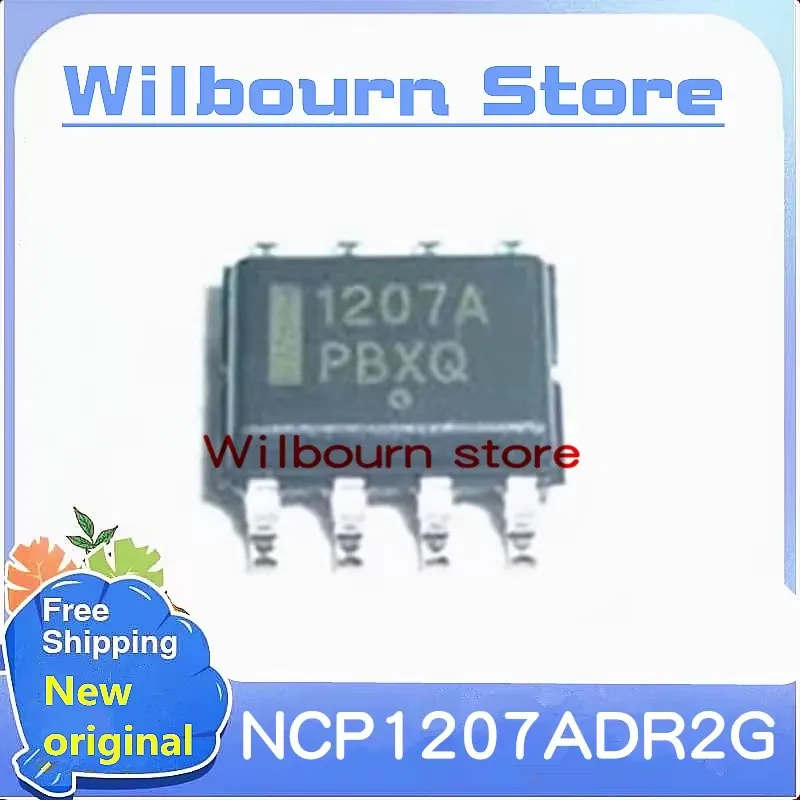 10PCS-50PCS NCP1207ADR2G 1207A NCP1207ADR SOP-8 LCD Mxsyuan 100% New original