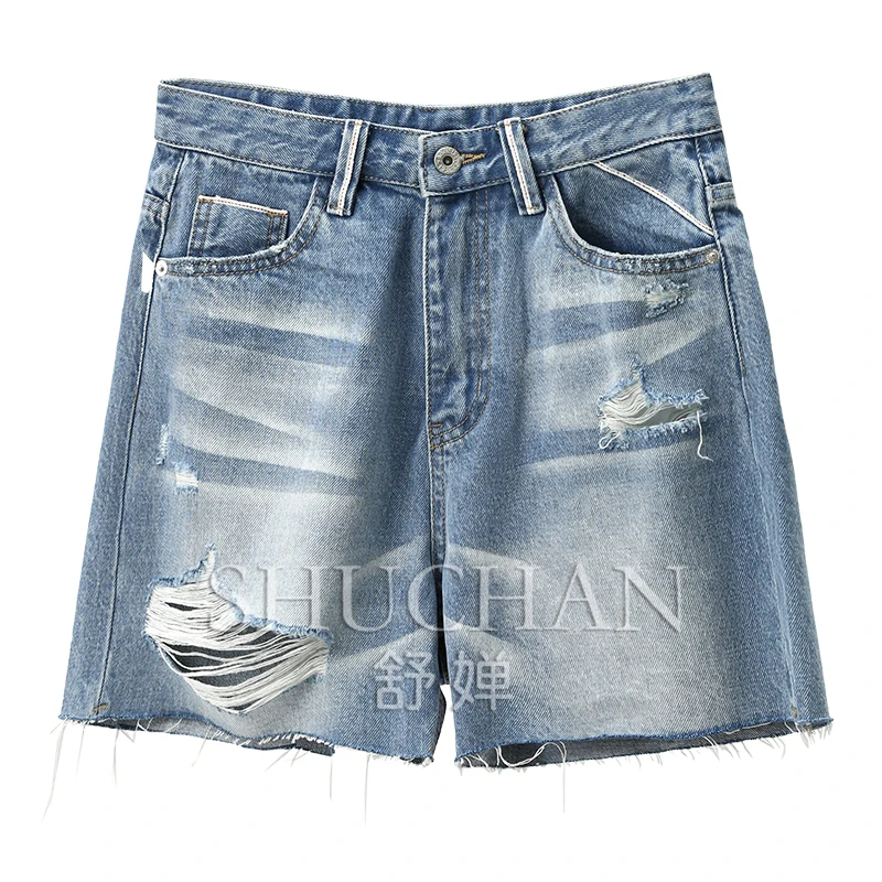 

Jean Shorts Women Pantalones Cortos De Mujer 100% Cotton Denim Shorts Women Clothing