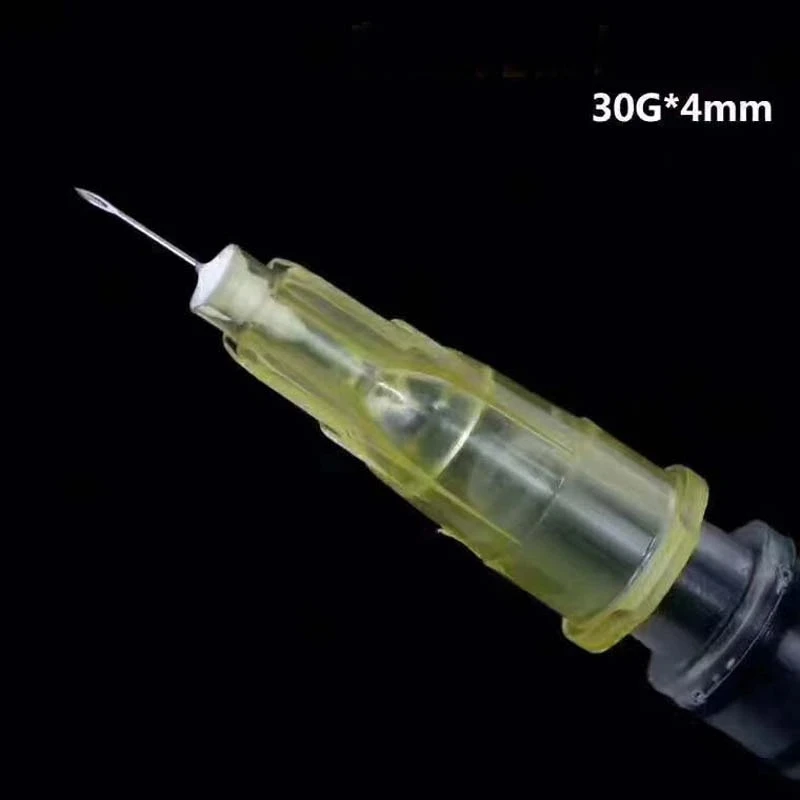 

small needle 13mm 4mm 25mm disposable 30G medical micro-plastic injection cosmetic sterile needle surgical tool