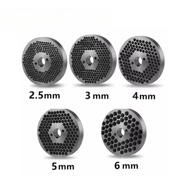 

Fish Feed Wheat Wood 2.5mm-12mm Grinding Disc Pellet hine Spare Parts Screen Mesh Flat Die 125 150 160 210 260 300