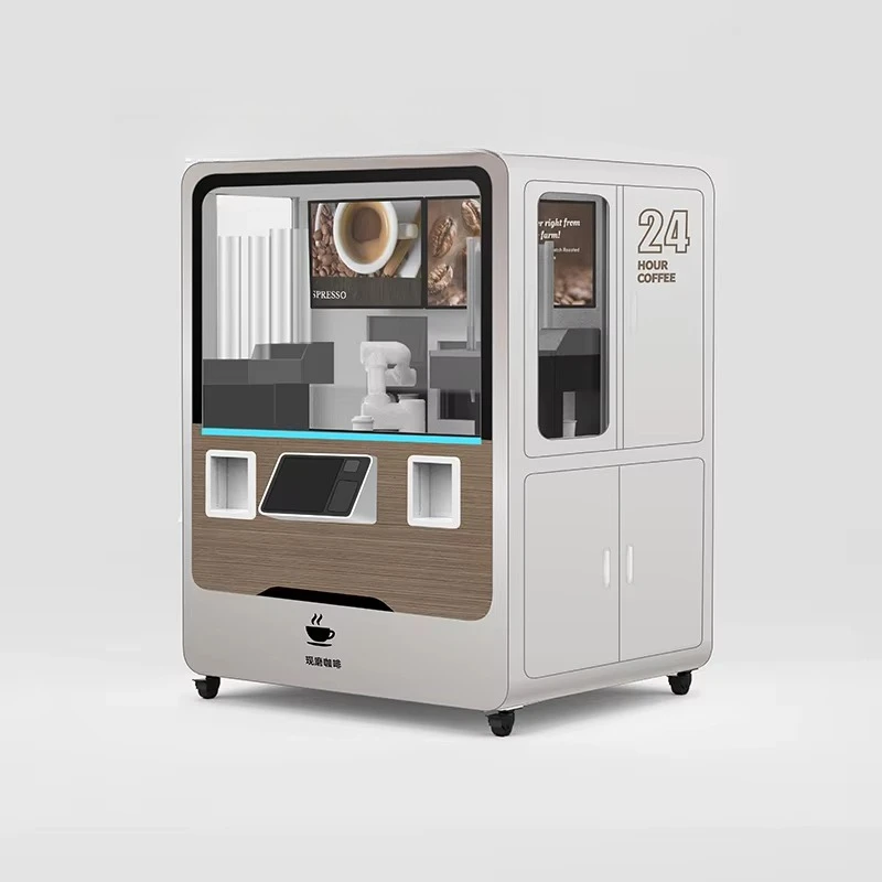 Customized 6 Axis Collaborative Robotic Arm 3kg Payload Automatic Coffee Barista Vending Machine Unmanned Self Service