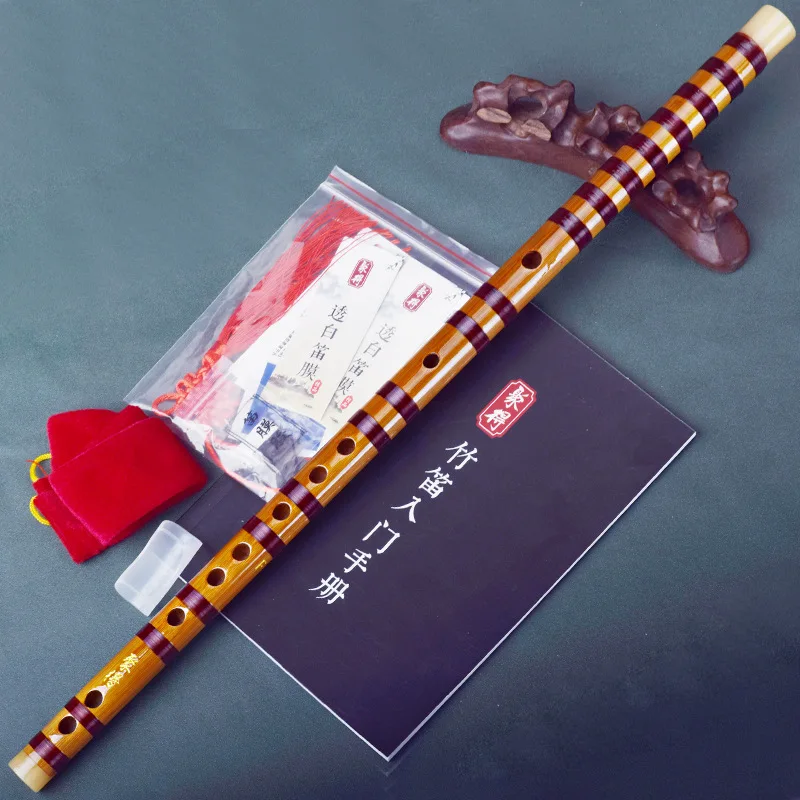 Beginner Bamboo Flute Adult Playing Transverse Flute Performance Portable Horizontal Flutes Professional Musical Instruments