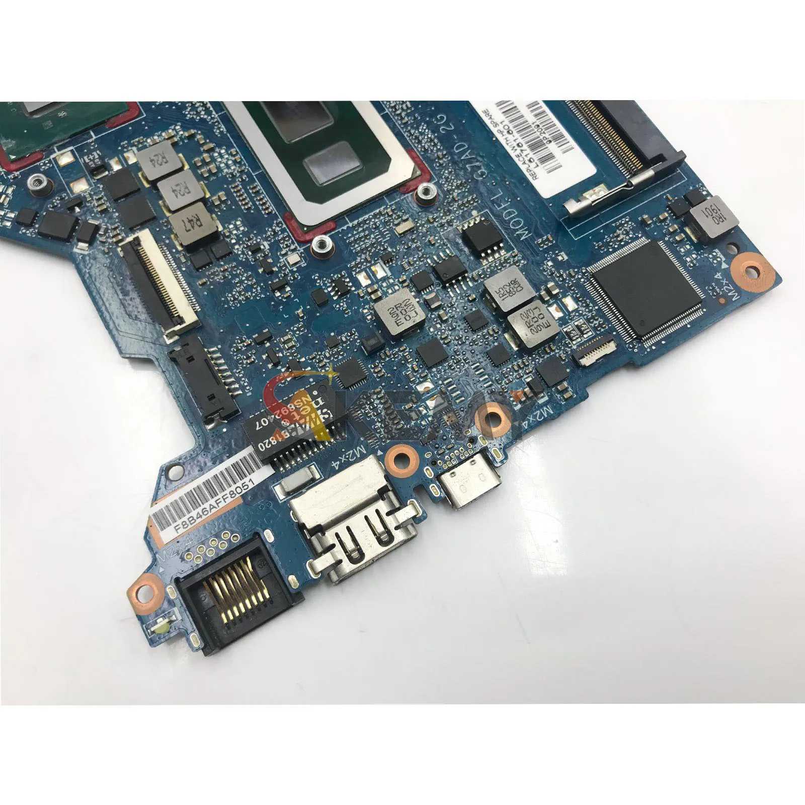 DAG7AMB38C0 Płyta główna do laptopa HP Pavilion 14-CE z procesorem i5 i7 8. generacji, kartą graficzną MX250, L51762-601 L51761-601, w 100% przetestowana