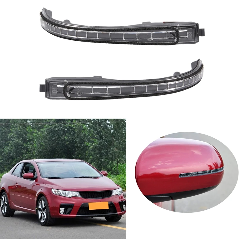 

Car Left+Right Side Mirror Turn Signal Lamp Rearview Mirror Lamp For Kia Forte 2011-2013 876141M005 876241M005