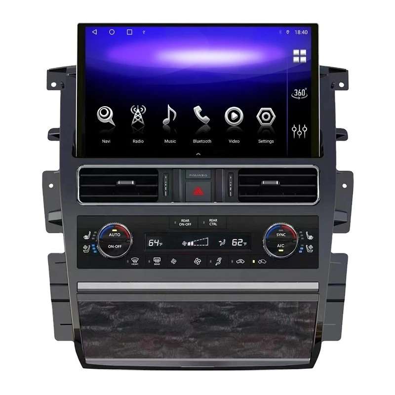 

Android 14 radio for Y62 QX80 Armada 2010-2022 Car Radio Player Auto Stereo Navigation Carplay 4G 360