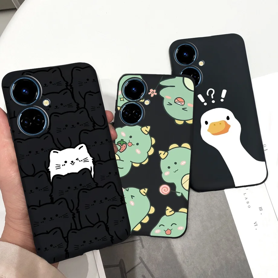 For Tecno Camon 19 Neo Phone Case Camon 19 Pro 5G Housing 2024 New Fashion Soft TPU Coques For Camon19 19Neo Funda Moon Night