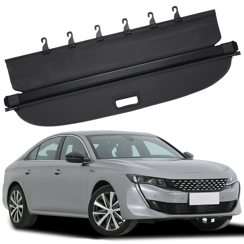 Car Rear Boot Shield Cover Fit for Peugeot 3008 , Trunk Cargo Luggage Shade Security