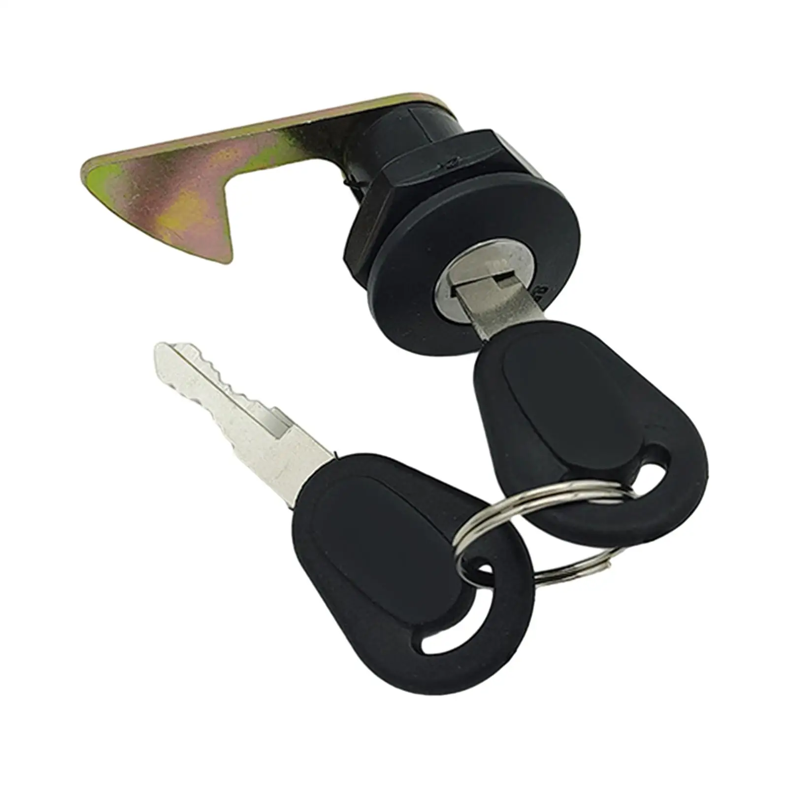 Motorcycle Rear Trunk Lock Kit Weatherproof Metal Spare Parts for Storage Case Repair and Upgrade