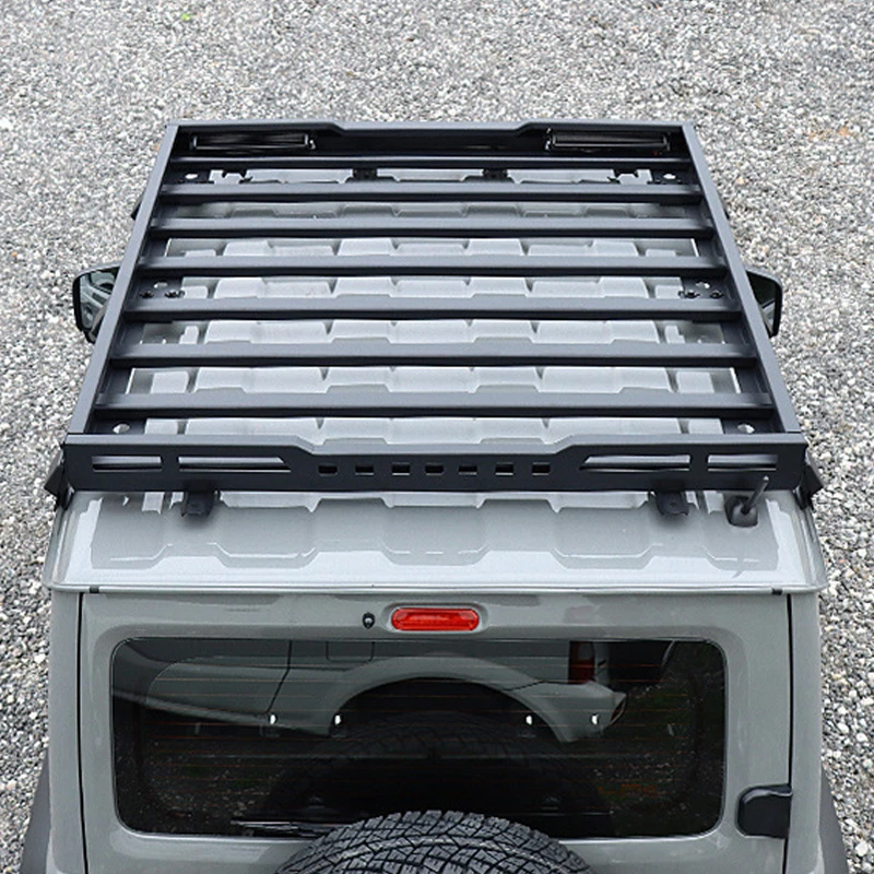 High Quality Aluminum 4X4 Cross Bar Frame Universal Car Roof Rack With Luggage Basket For Car Luggage Storage For Ford Ranger