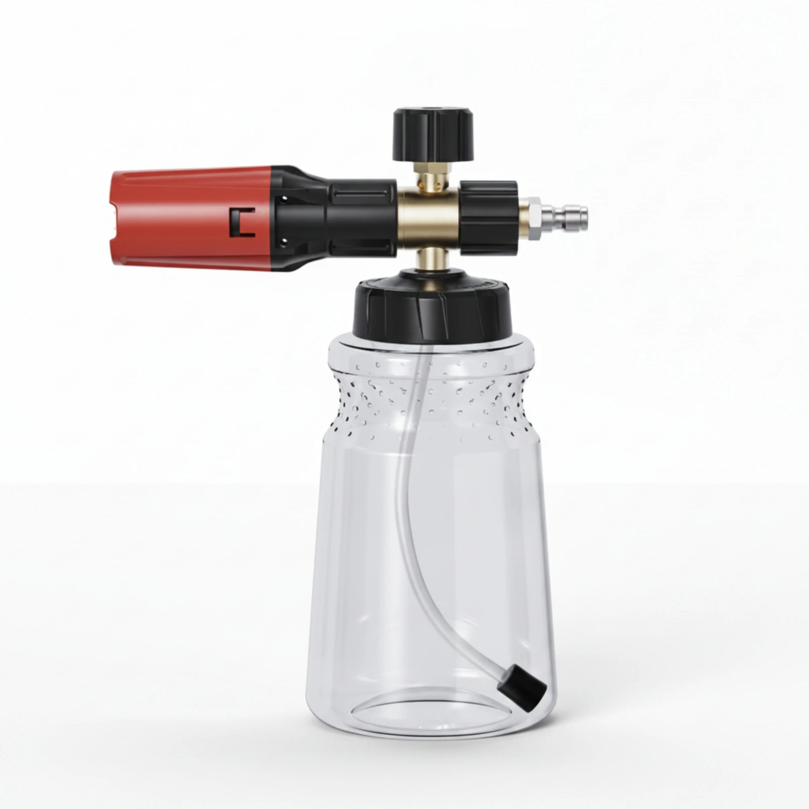 Pressure Washer Foam Cannon Long-Lasting Foam Cannon with Bottle Reservoir Detachable Compact for Car Washing