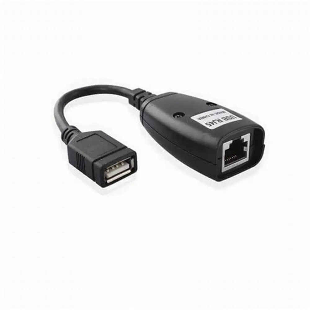 USB Extension Cable RJ45 UTP Extender Adapter Ethernet CAT5E 6 Cable 10CM Up to 150ft