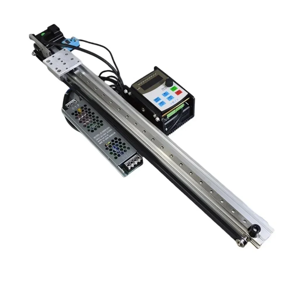 

Electric Reciprocating Linear Rail 57 Stepper Motor Synchronous Belt Transmission High-Precision Silent Slide Table Set Load 5KG