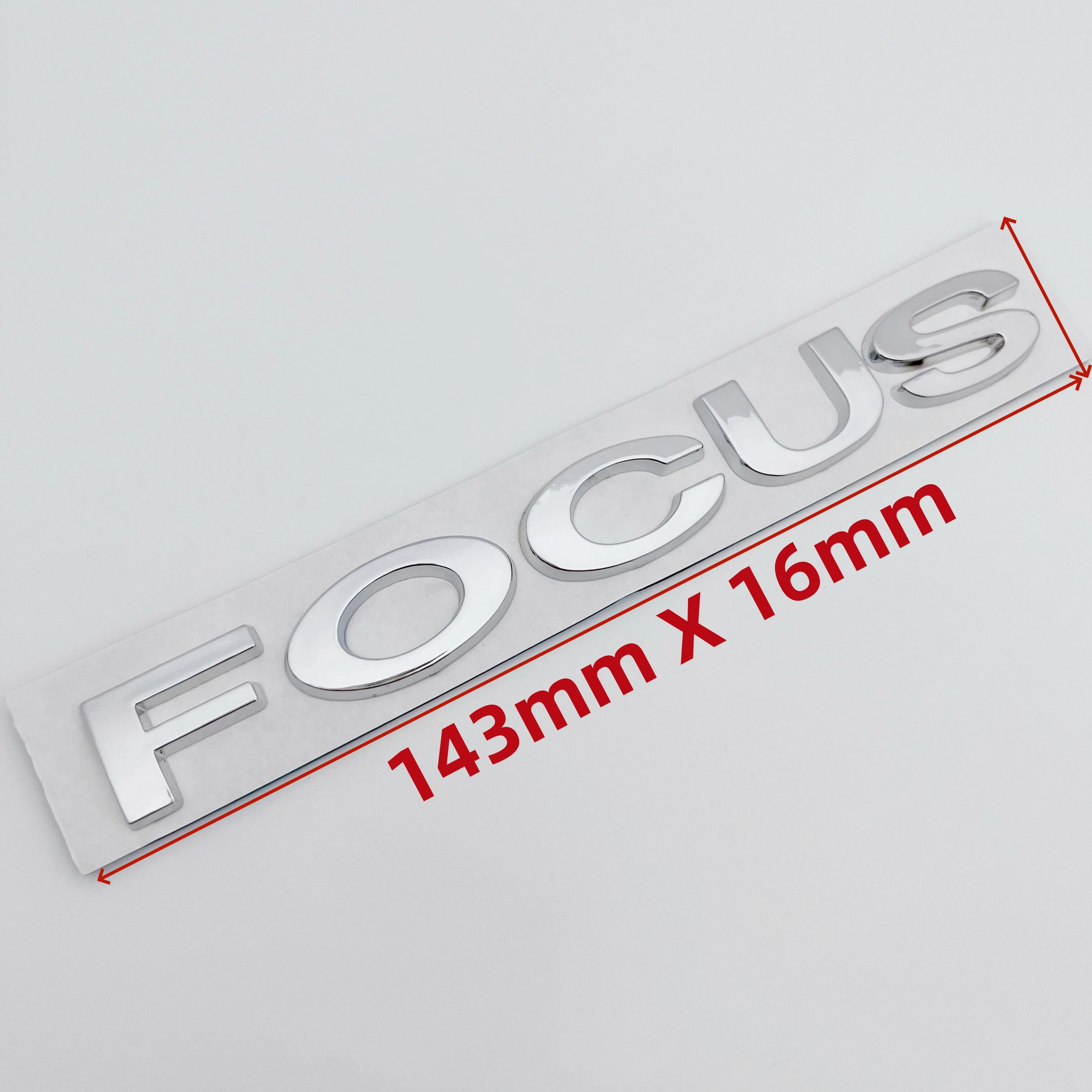 

1Pcs 3D ABS ForFord FOCUS MK2 Logo Car Rear Trunk Badge Sticker Logo Decals Car Styling Auto Personalized Trunk Label Stickers