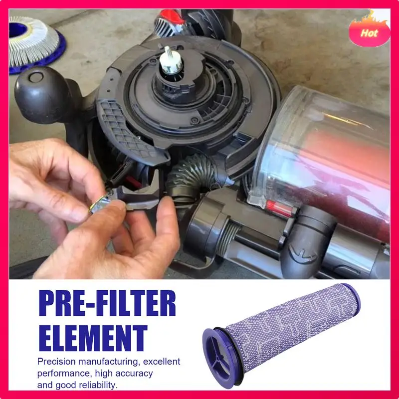 Ad-para dyson dc41 dc65 dc66, multi piso e bola aspirador de pó filtro hepa peças reposição acessórios