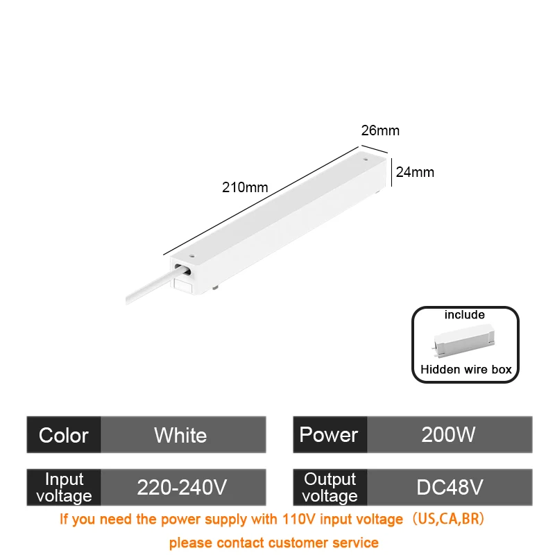 LINBIRD ST1-Serie, weiß, intelligentes TUYA ZIGBEE, ultradünnes Aluminium-Magnetschienenlicht, 6 mm, hohe Härte, moderne, flexible Leuchte für Zuhause und Zimmer 8