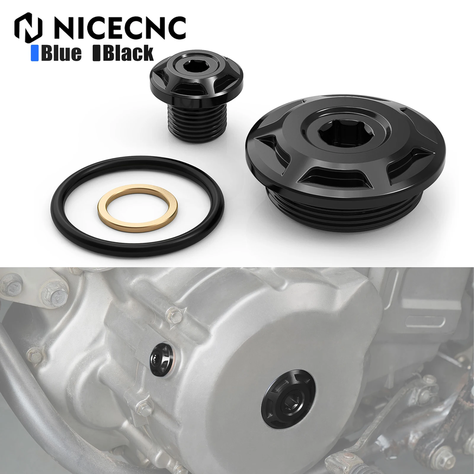 

For Suzuki DR650S DR650SE 1996-2025 Engine Timing Cover Plug Cap DR 650 S DR 650 SE DR650 S DR650 SE DR 650S DR 650SE DR650S/SE