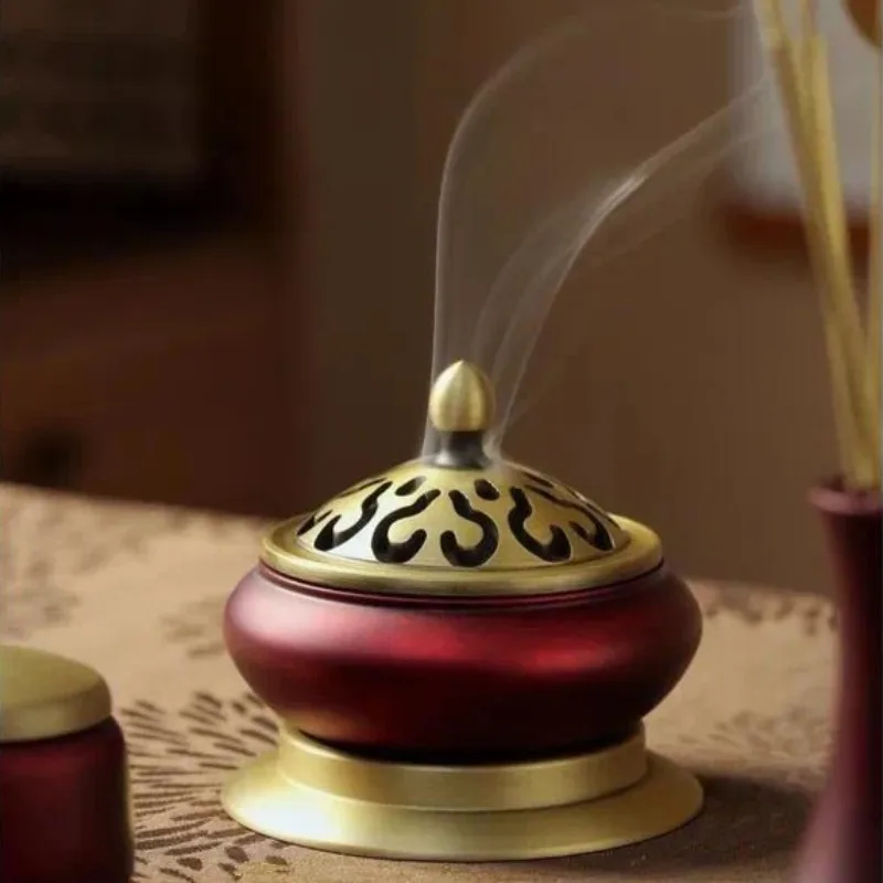 for Su Gong red lotus incense seal base integrated furnace entry incense tool full set