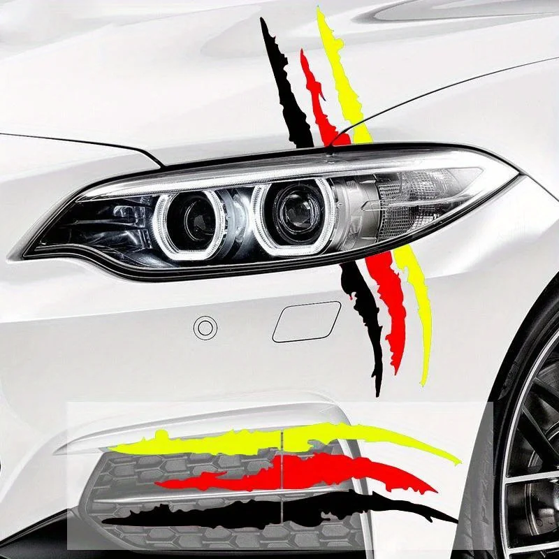Headlight Eyebrow Decorative Sticker X1 X2 X3 X4 X5 X6 X7 Series 1 2 3 4 5 6 7 8 Z4 E46 E90 E60 E70 F30 Car Decorative Decal