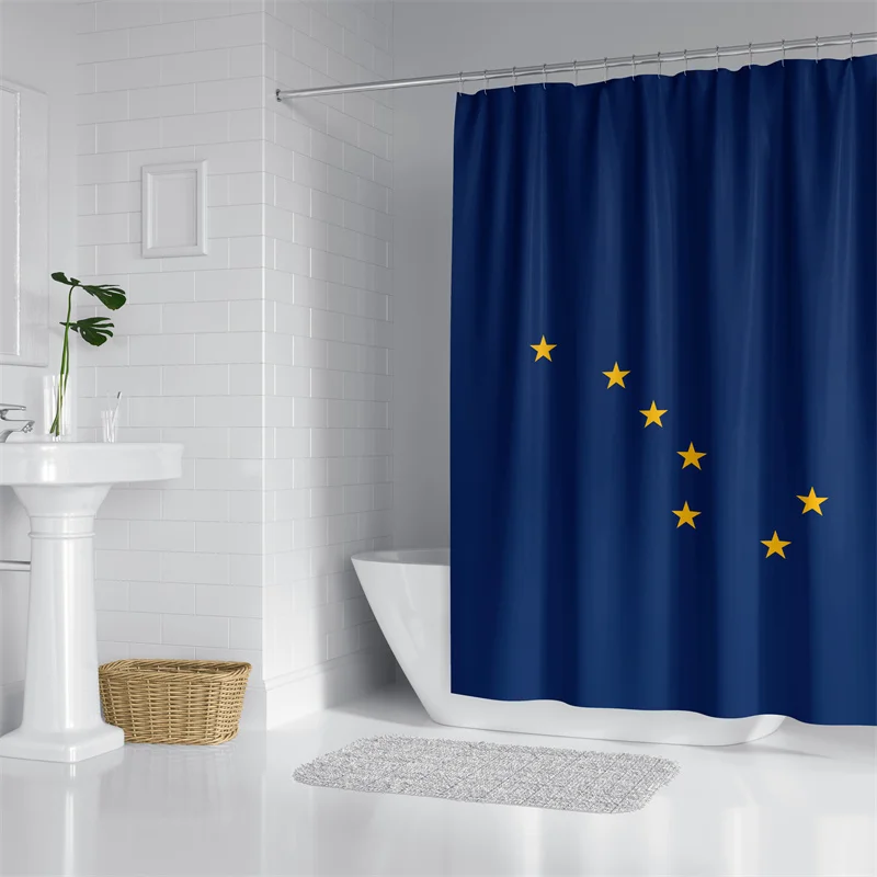 

Aertemisi Alaska Shower Curtain Set with Grommets and Hooks for Bathroom Decor